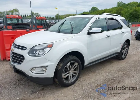 2017 Chevrolet Equinox Premier из США, поврежденный, VIN 2GNALDEK4H1513286